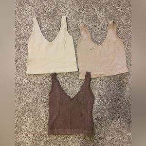 Neutral tank top bundle